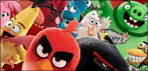 Poster of Angry Birds mobile game by Rovio Entertainment, now acquired by SEGA