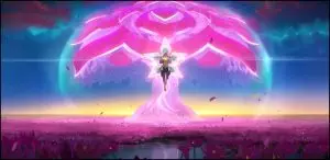 Picture of a meditating Lifeweaver from Overwatch 2