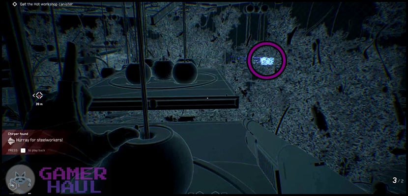 Atomic Heart Hot Chamber Secret Chest Marked in Blue