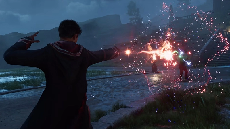 Magic Combat in Hogwarts Legacy