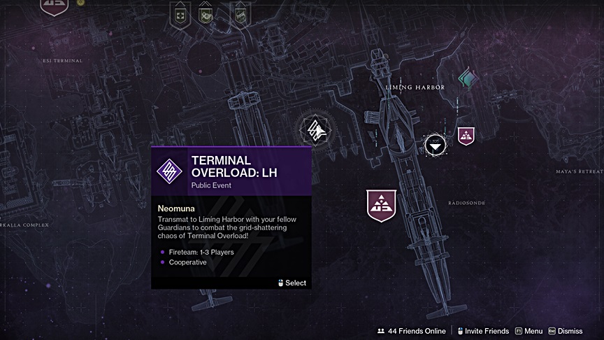 Terminal Overload Location