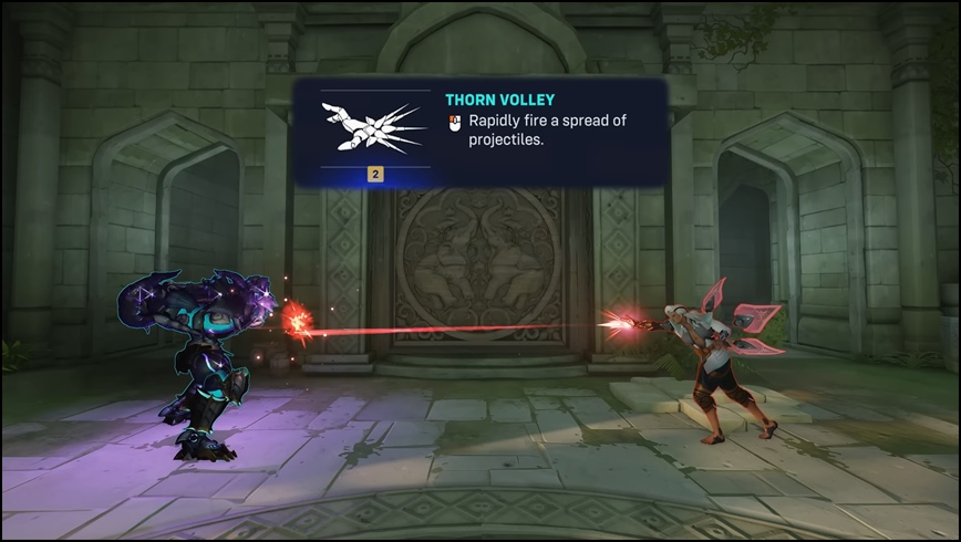 Lifeweaver thorn volley ability screenshot