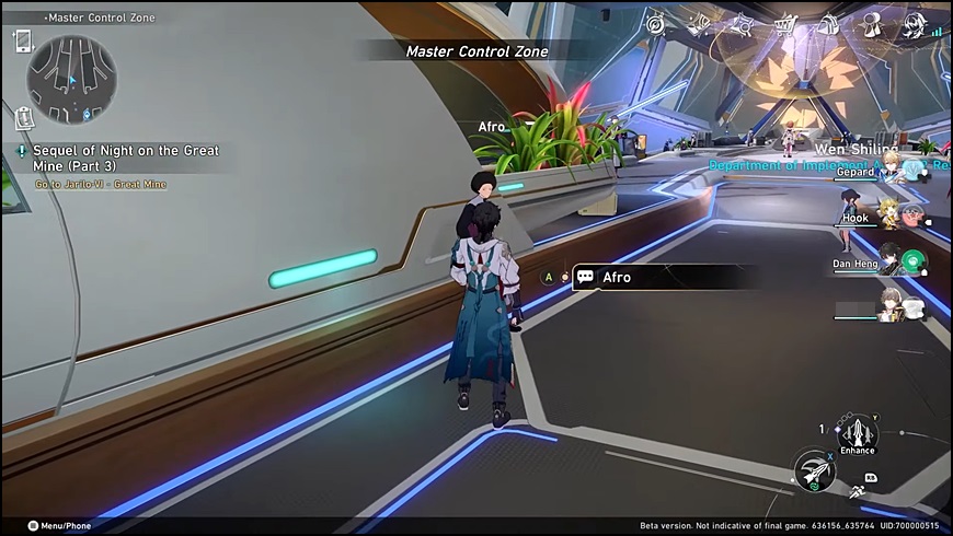 The Afro NPC in honkai star rail
