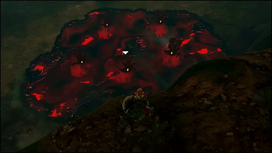 Beat Gloom Hands in Zelda by first getting to higher grounds