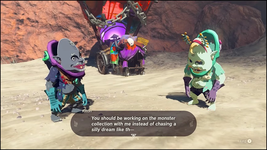 Kilton and Koltin the two brothers in The Legend of Zelda: Tears of the Kingdom (TOTK)