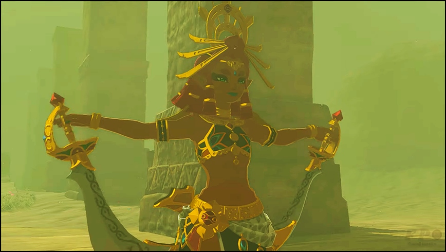Riju of Gerudo Town in The Legend of Zelda: Tears of the Kingdom