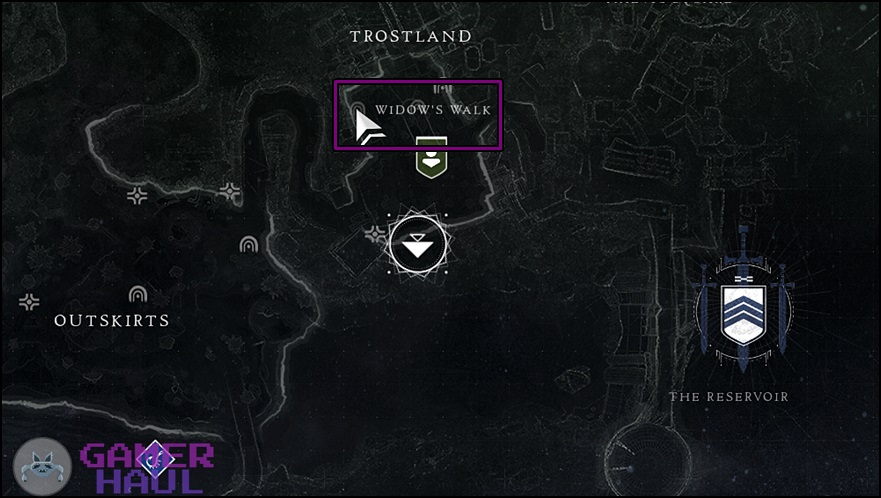 Best place to farm bait - widow's walk lost sector location in destiny 2
