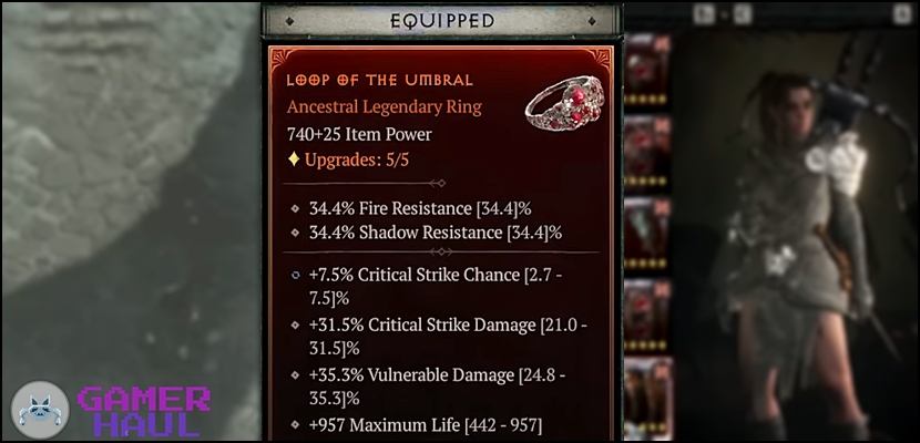 Best Ring Affixes for Rogue in Diablo 4