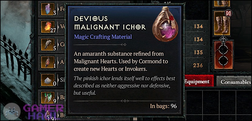 Devious Malignant Ichor