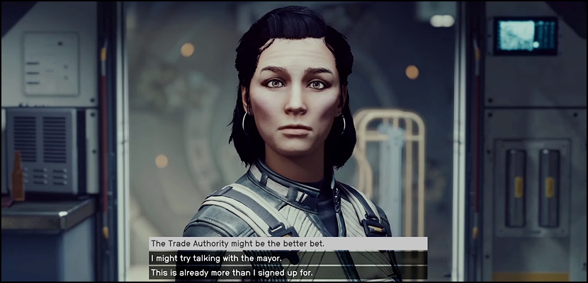 Helen Dialogue Options in Starfield's Rough Landings Mission