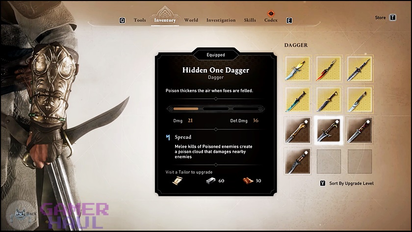 Hidden One Dagger in Assassin's Creed Mirage