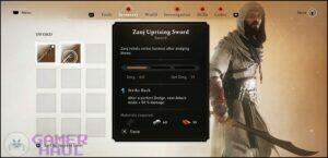 Zanj Uprising Sword in Assassin's Creed Mirage