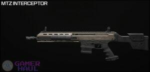 The MTZ Interceptor Marksman Rifle (MR) in Call of Duty: Modern Warfare 3.