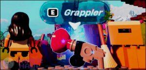 Grappler Equipment in LEGO Fortnite.